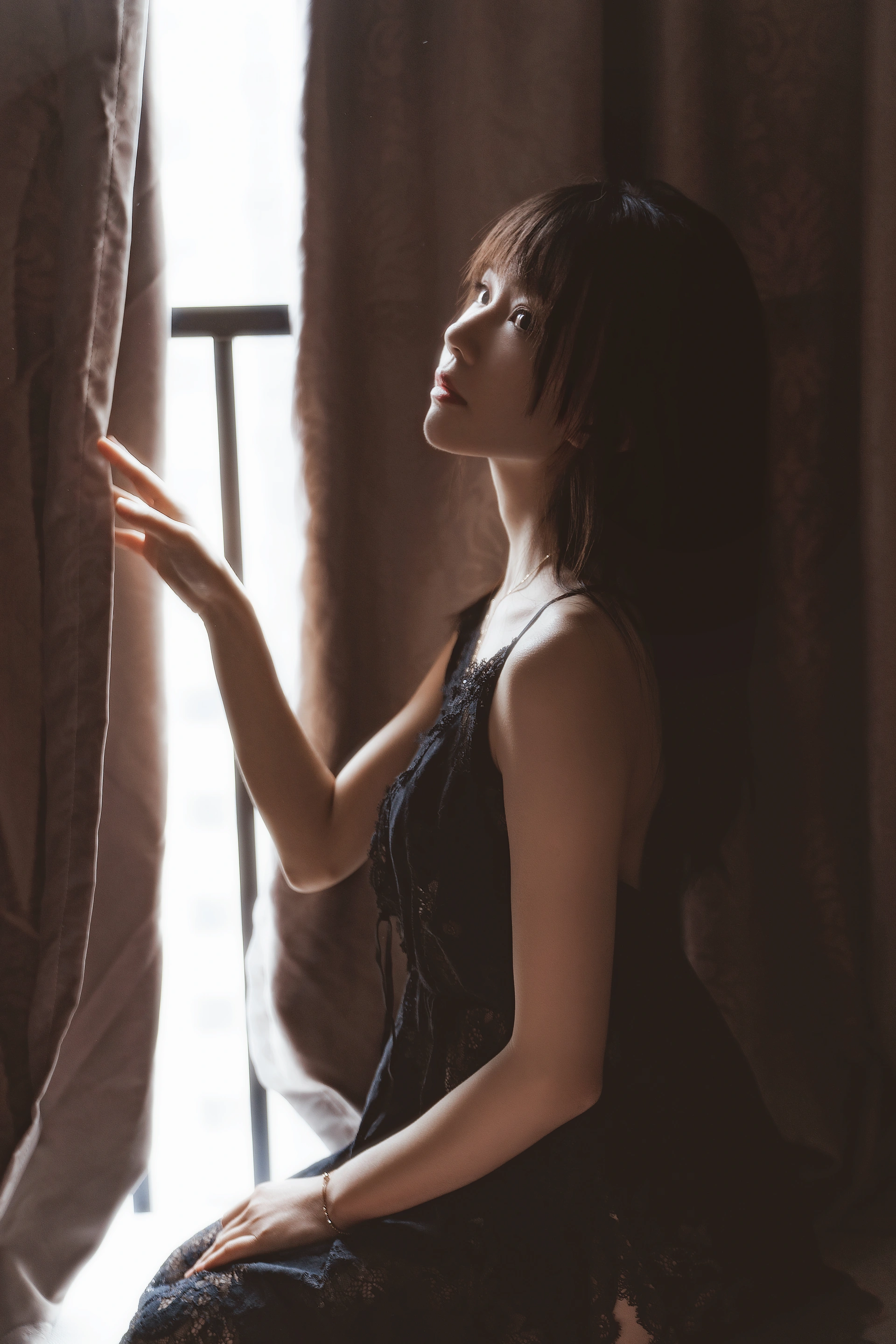 桜桃喵 - NO.184 黑 1