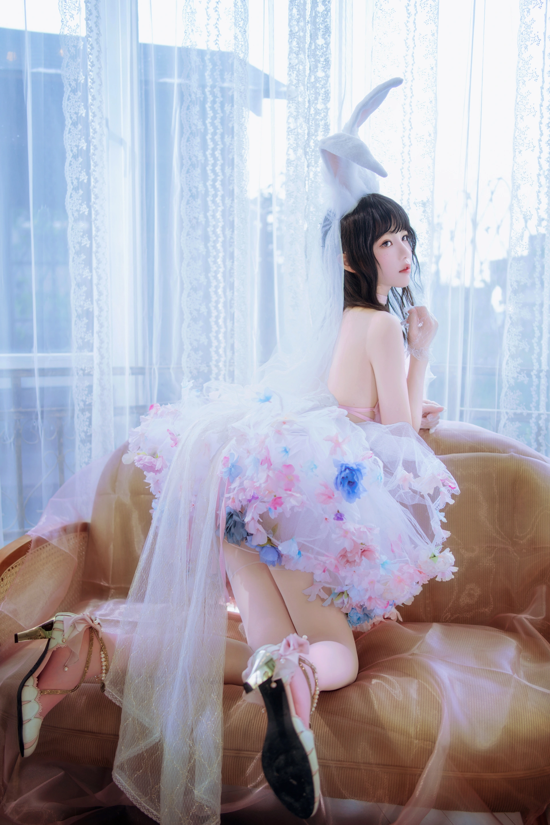 桜桃喵 - NO.187 花嫁兔 3